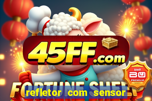 refletor com sensor noturno como instalar